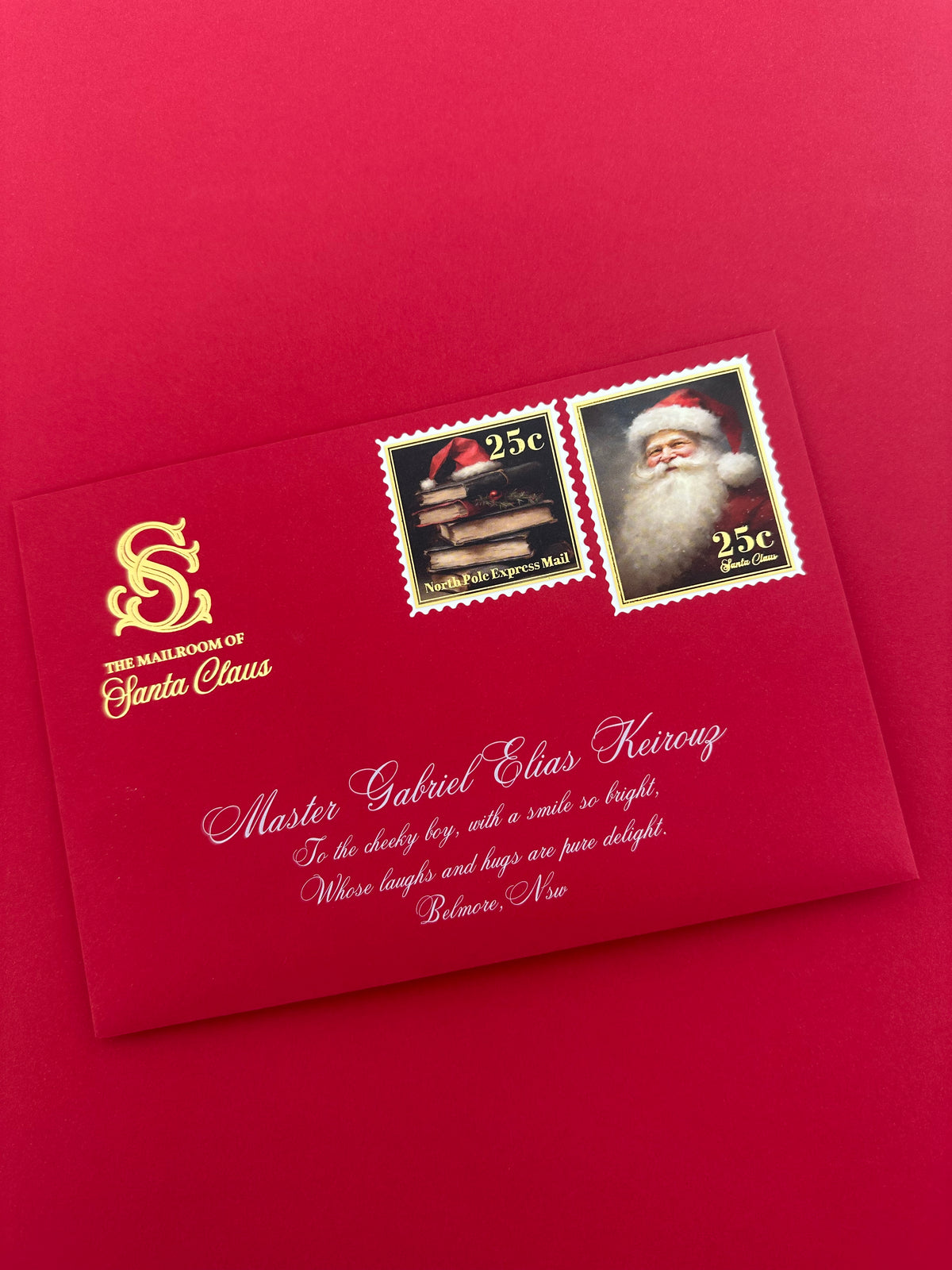 Personalised Letter From Santa Claus